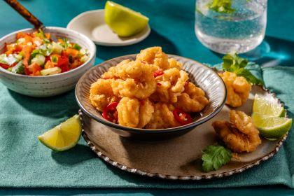 Elite. Hot and Spicy Squid Bites  1KG