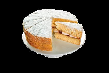 Elite. Handmade Speciality Victoria Sponge Gluten Free Dairy Free 14PTN  1 x 1 Each