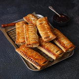 Elite. Caterfood 6" Sausage Roll (unbaked)  50 x 100g