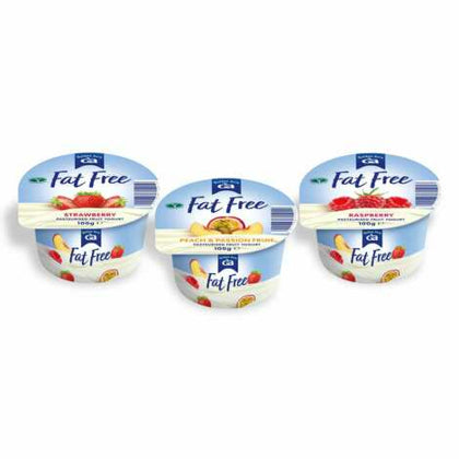 Elite. Yoghurt Golden Acre Fat Free Mixed 20x100g