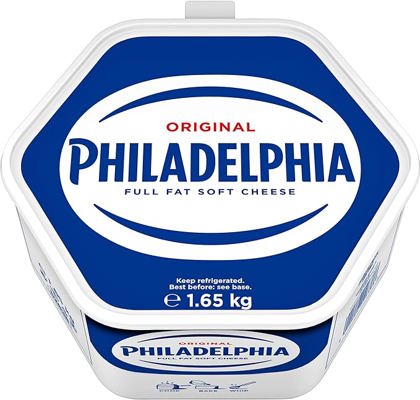 Elite. Philadelphia full Fat Soft Cheese 1.65kg