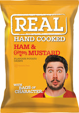 118884 SAV. Real Ham and Mustard Crisps 48x35g