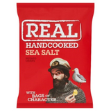 112423 SAV. Real Crisps Sea Salt  10x150g