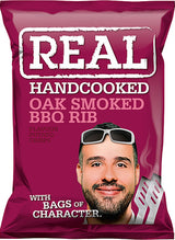 114975 SAV. Real Smoked Oak Barbeque Crisps 48x35g