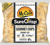 316696 SAV. McCain Surecrisp Gourmet Chips 4x2.5kg