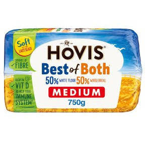 Hovis Best Of Both Medium  Bread 800g