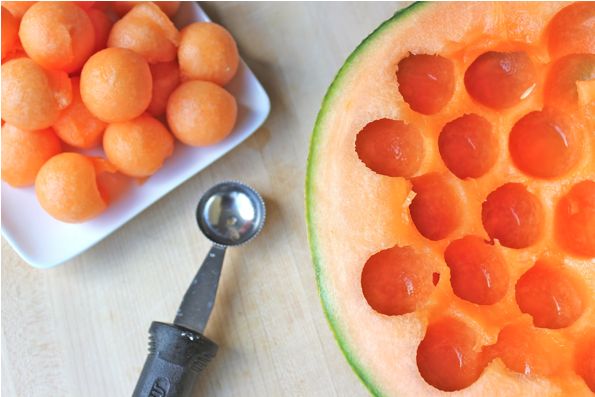 Melon Balls Cantaloupe