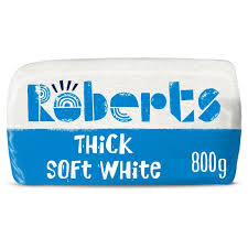 Robert’s. White Bread Thick. 800g