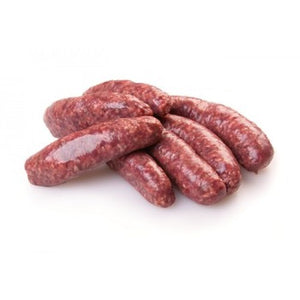 Sausages.Red wine & Venison 6s  1.5 kilo pkt