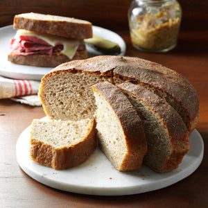 208  Caraway Tinned Sliced 800g loaf. each