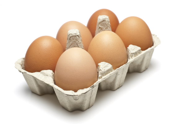 616 . Eggs Large Free Range 1/2 dozen (6box)