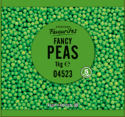 Peas - 1kg - FROZEN PRODUCT