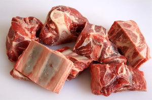 Goats Meat on the Bone Diced. kilo