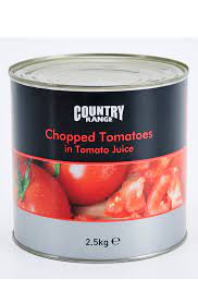 Tin Chopped Tomatoes  2.5kg