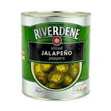 Tin Jalapeno Sliced Peppers 2.5kg