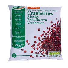 Cranberries Frozen 1kg - FROZEN