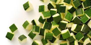 Courgettes chunky Diced 2.5 Kilo