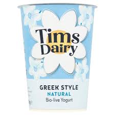1833 Tims Low Fat Nat Yogurt 500g