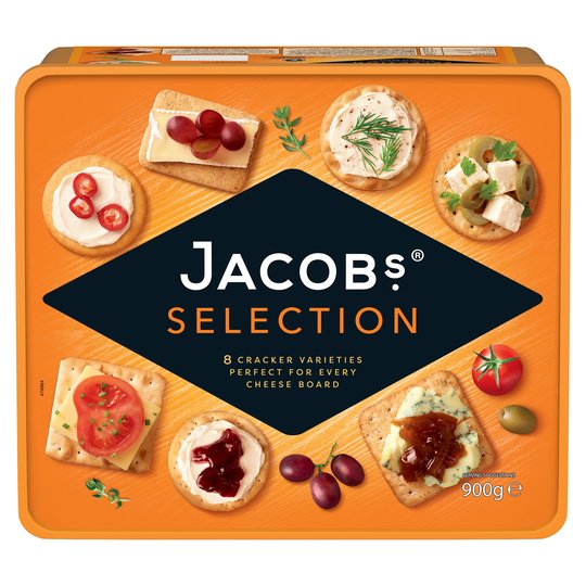 Jacobs Cream Crackers for Cheese.  900g