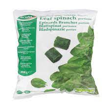 Leaf Spinach Slabs - 2.5kg - FROZEN PRODUCT