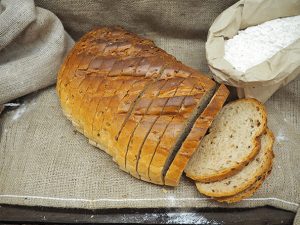 268a  Large Malted Bloomer Thick Sliced 1100g loaf. each