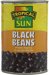 SUP. Tin Black Beans 400g