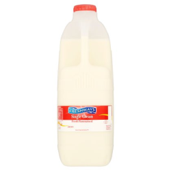 1301.  Single Cream  2 litre