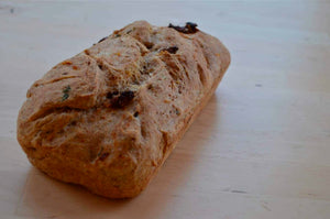 054  Sundried Tomato Tinned 800g loaf. each